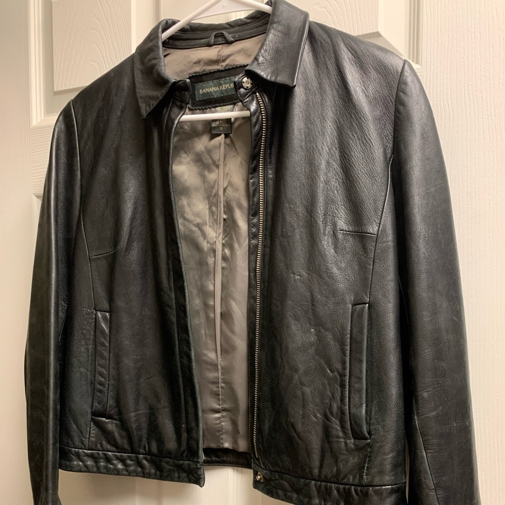 Vintage Banana Republic Leather Jacket